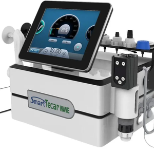 3 In1 Shockwave Ems and 448KHZ RET CET Tecar Therapy Ultrasound Physiotherapy Pain Relief Device Tecar Shockwave Ems Therapy