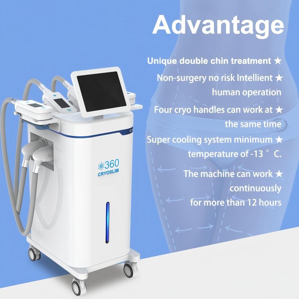 2025 Fat Freezing Machine Cryolipolysis 360 Cryo Slimming Weight Loss Device