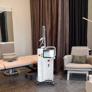 Vertical Fractional CO2 Laser Machine NdYAG For Vaginal Tightening Wrinkle Acne Scar Removal 3D/4D Skin Rejuvenation Air Cooling