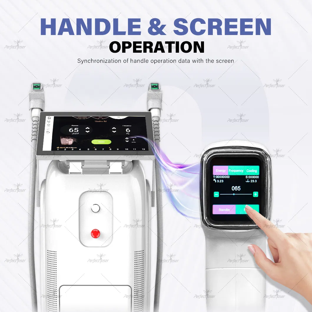 Customizable Ice Diode Laser 808nm Hair Removal Beauty Device