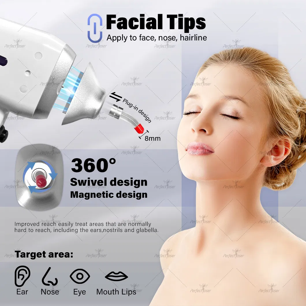 Customizable Ice Diode Laser 808nm Hair Removal Beauty Device