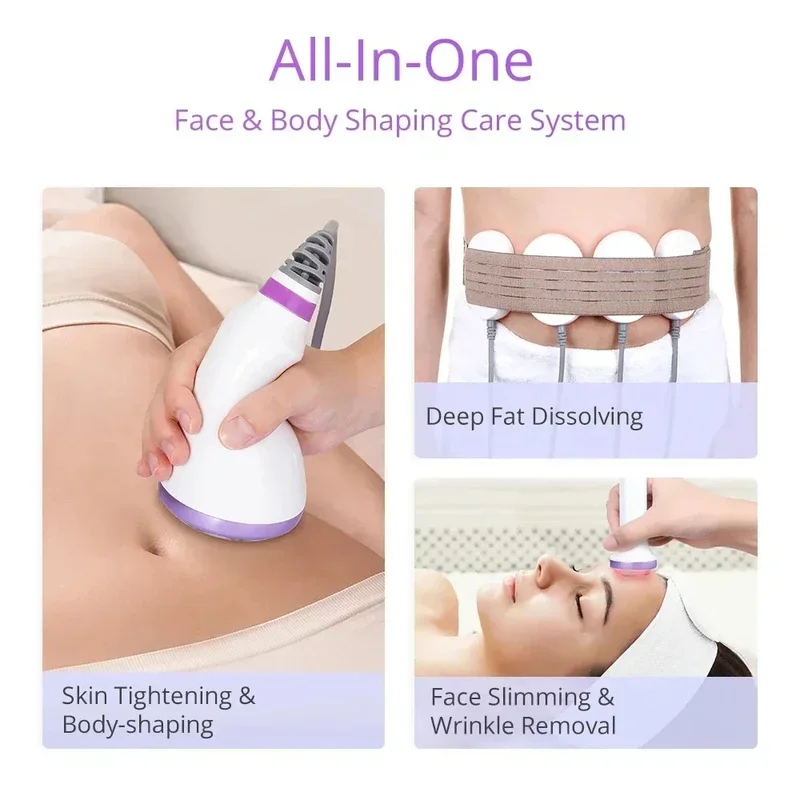 Shape 30K High Accuracy Cavitation Radiofrequency Machine Professional Vacuum RF Body Sculpting Facial Care for Salon Spa