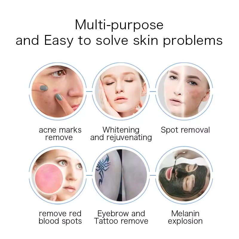 2 in 1 Portable Multifunctional Hair Removal Picosecond Laser Picosecond Laser Pico Peel Carbon Gel Soft Treatment