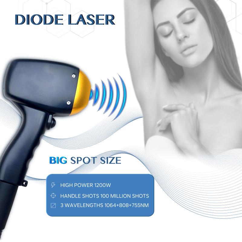 2 in 1 808 Diode Pico Laser Nd Yag Picosecond Laser Tattoo Removal and 808nm Diode Laser Hair Removal Machine