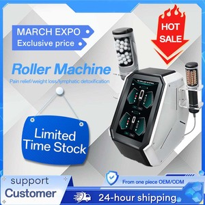 Professional V8 2in1 Body Removal Fat Burning Tightening Shaping Machine Cellulite Reduction Inner Ball Roller Slimming Machine