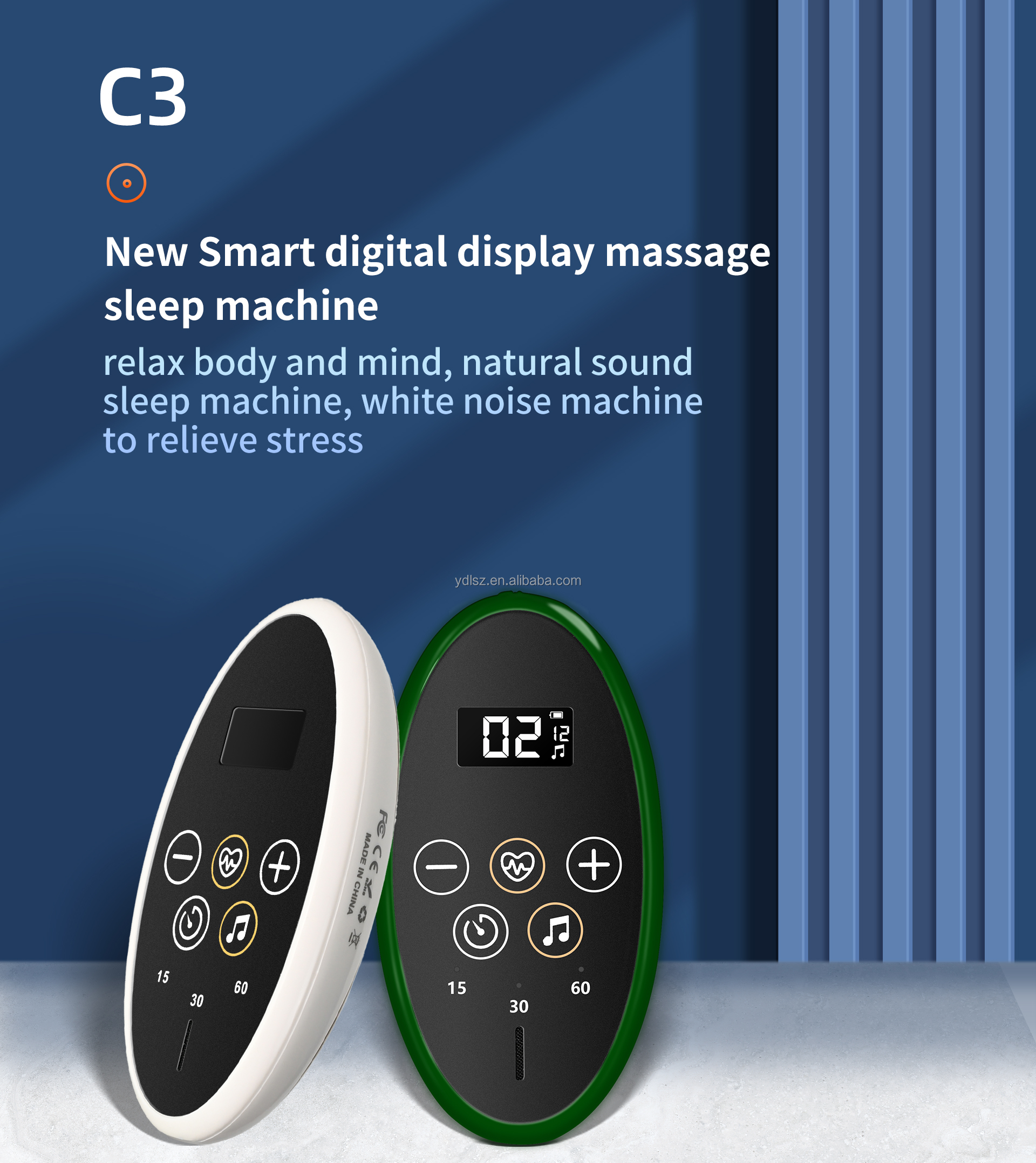 Electrotherapy Stimulator Sleep Aid Machine CES Therapy Device for Stress/Anxiety/Insomnia/Migraine/Relaxation