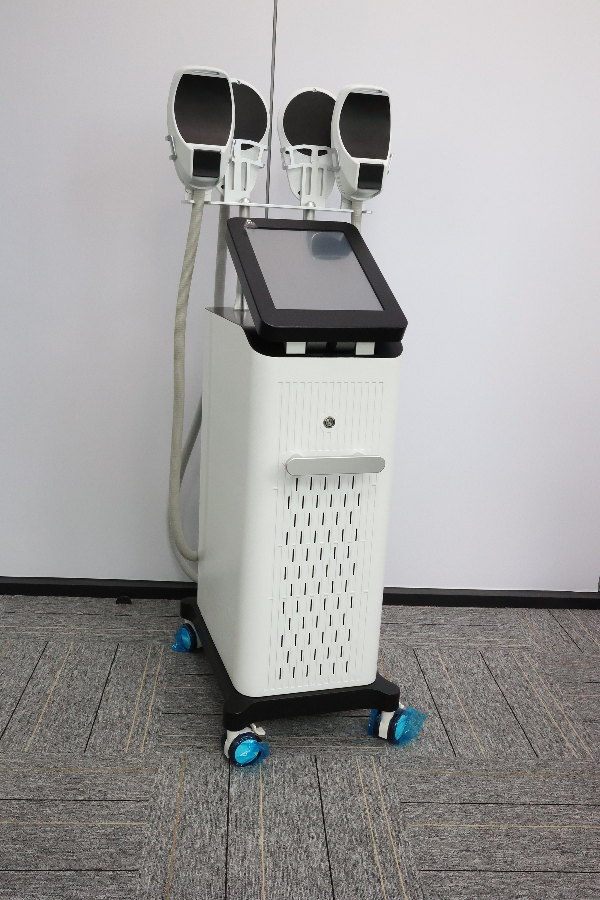 4 Handles Skin Firming 6500w Muscle Stimulation Slim Body Sculpting Machine Tesla with Pelvic Floor Optional