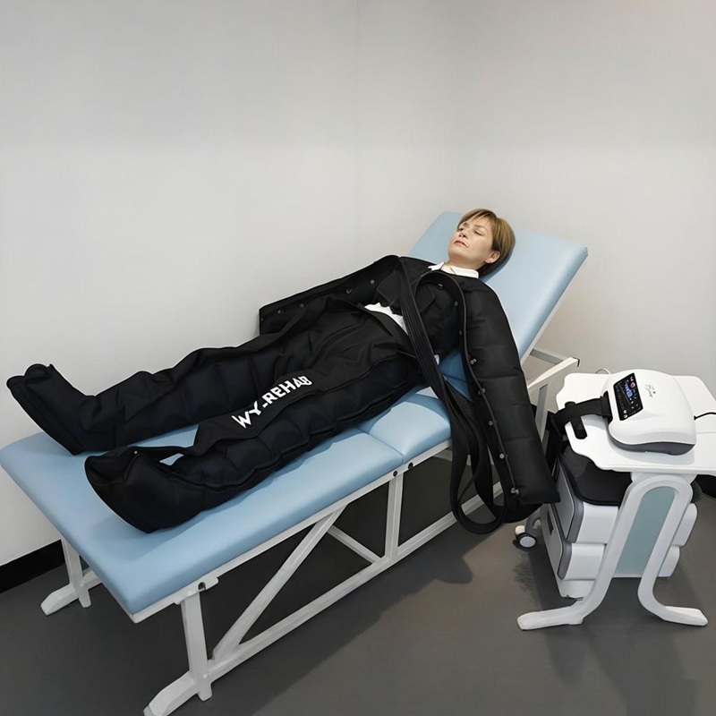 Physiotherapy Equipment and Supplies Professional Pressotherapy Suit Full Body Air Compression Massager for Lymphatic Drainage