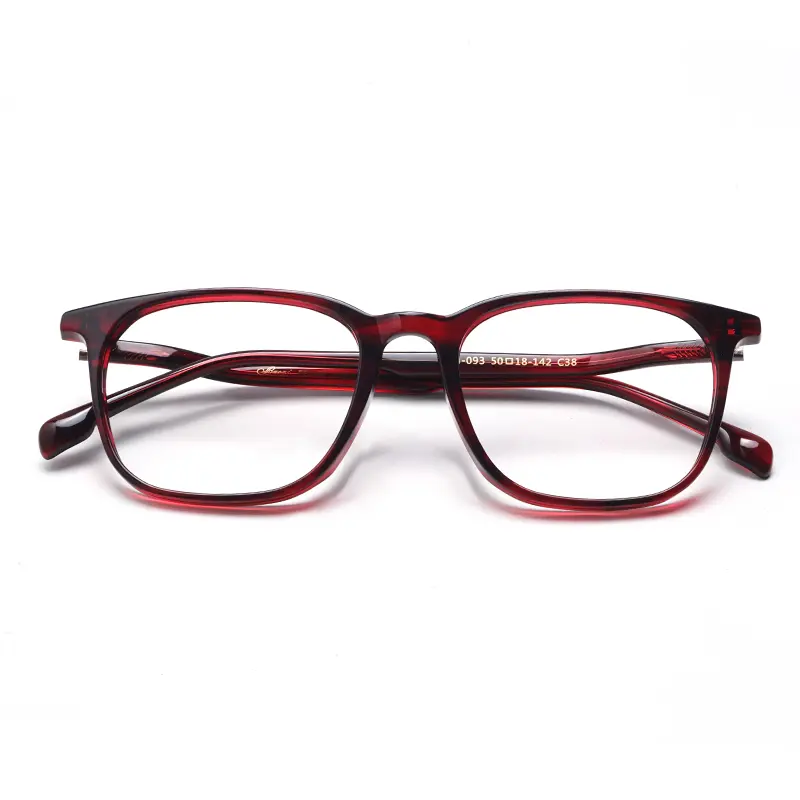 Wholesale Premium Black Acetate Square Eyeglasses Frames for Men - Lightweight Comfort from China Suppliers & Factory Manufacturer, Factories
