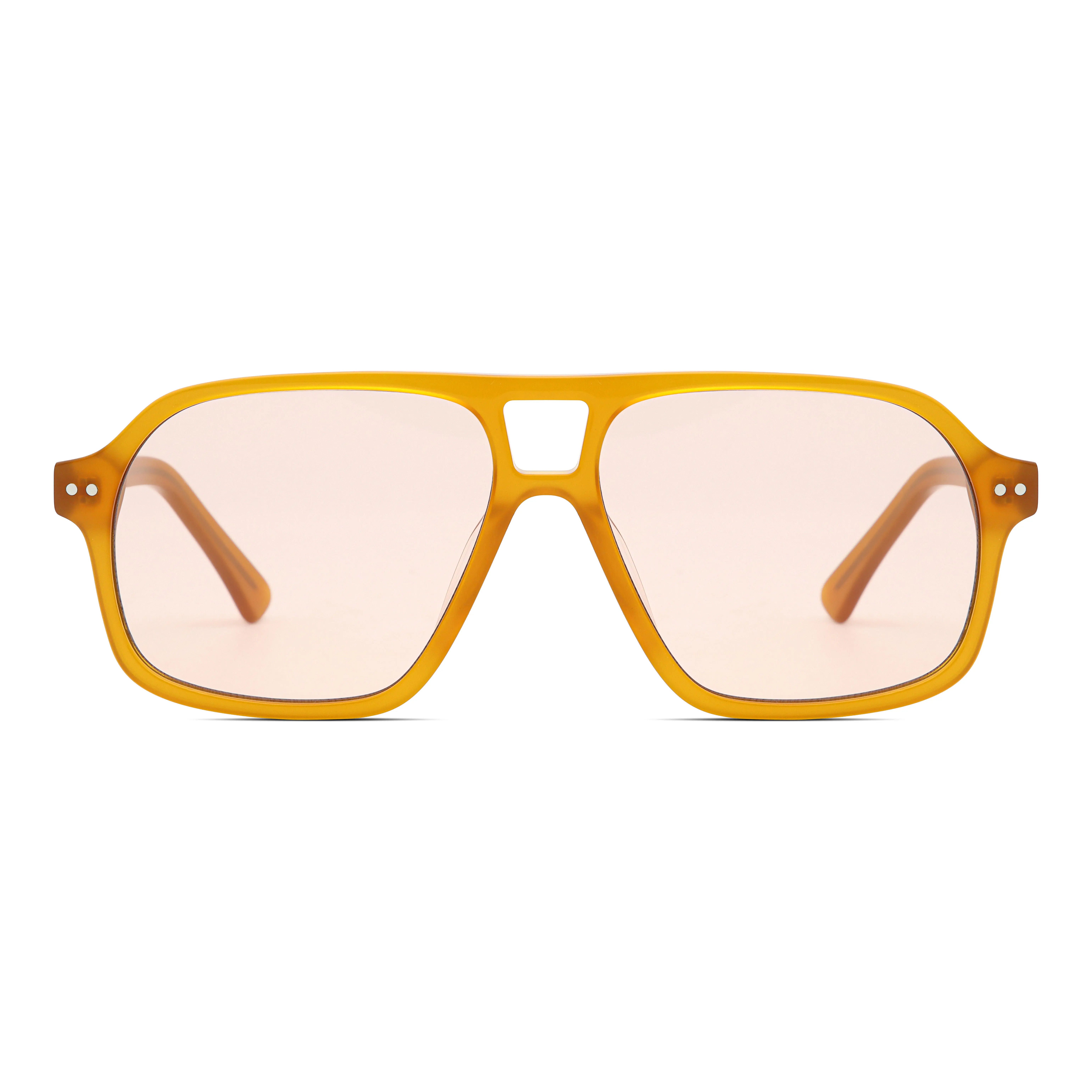 ODM Men's Luxury Oversized Pilot Sunglasses, Customizable Logo Acetate Frame Fashion Sunglasses OEM ODM Supplier, Products