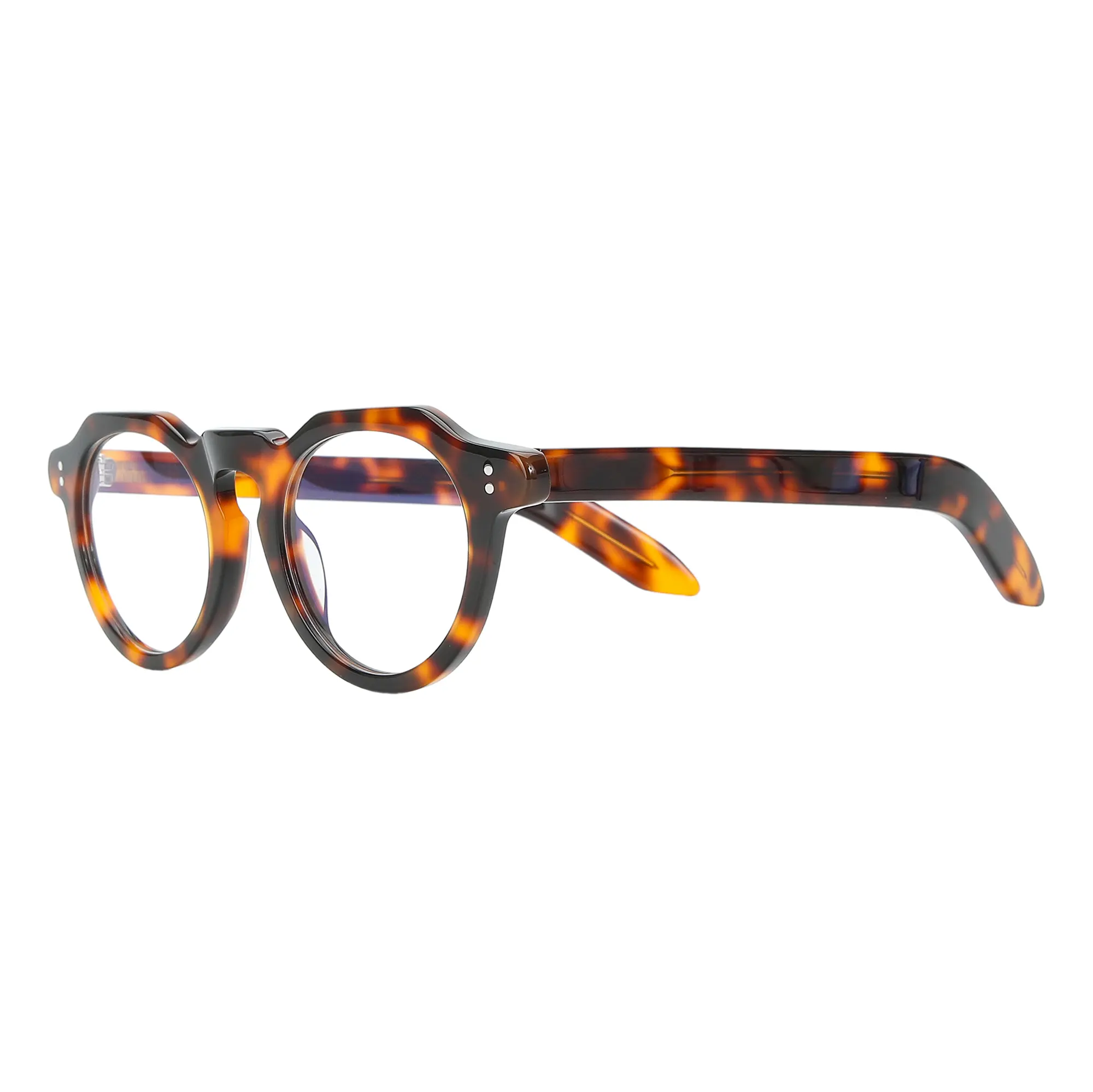 Wholesale High-Quality Acetate Round Eyeglass Frames - China Suppliers & Factory, MOQ 10, Custom Logo, UV400 Certified Manufacturers, Product