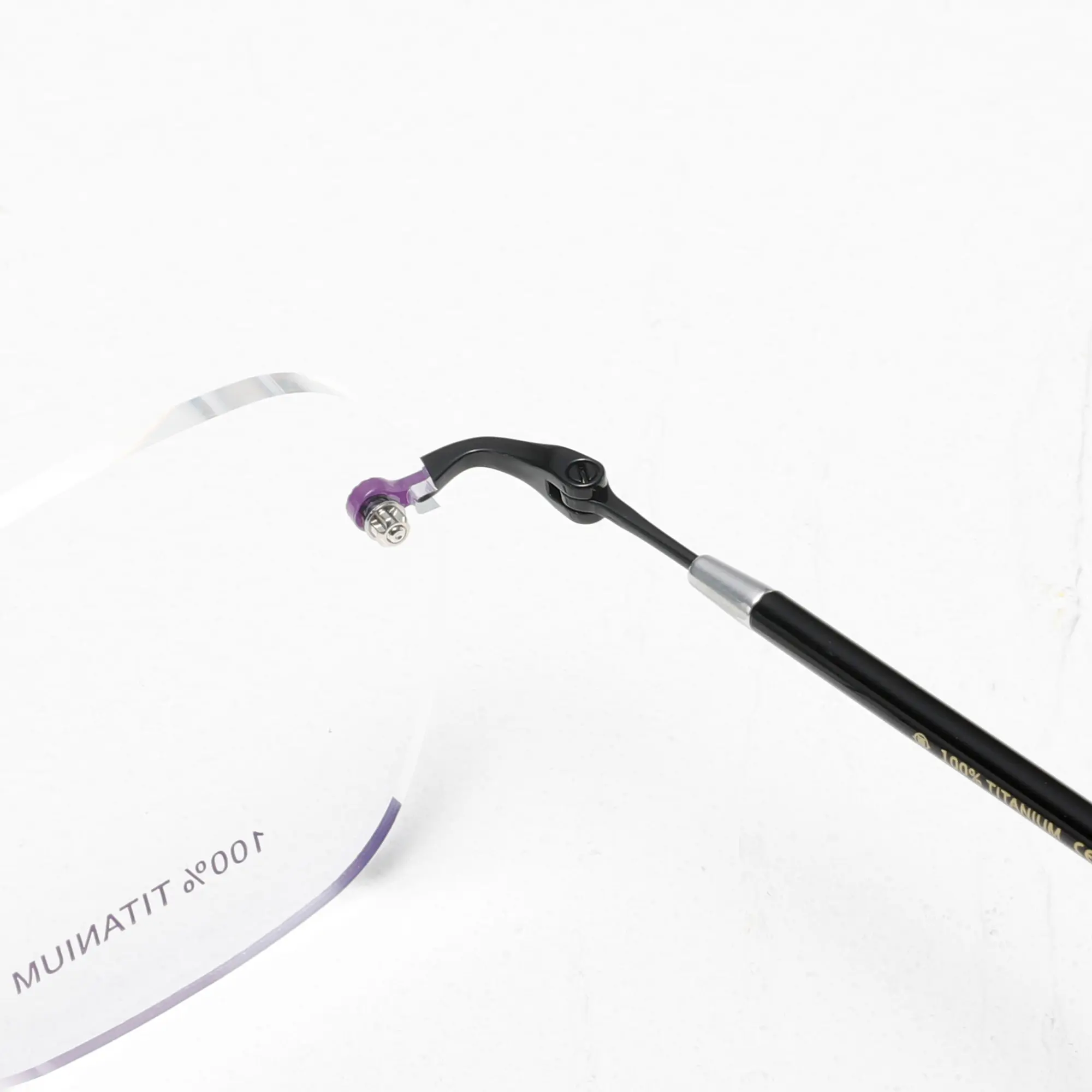 ODM Wholesale 100% Pure Titanium Rimless Eyeglass Frames | Luxury Unisex Optical Frames from China Suppliers and Factory Manufacturers, Factory