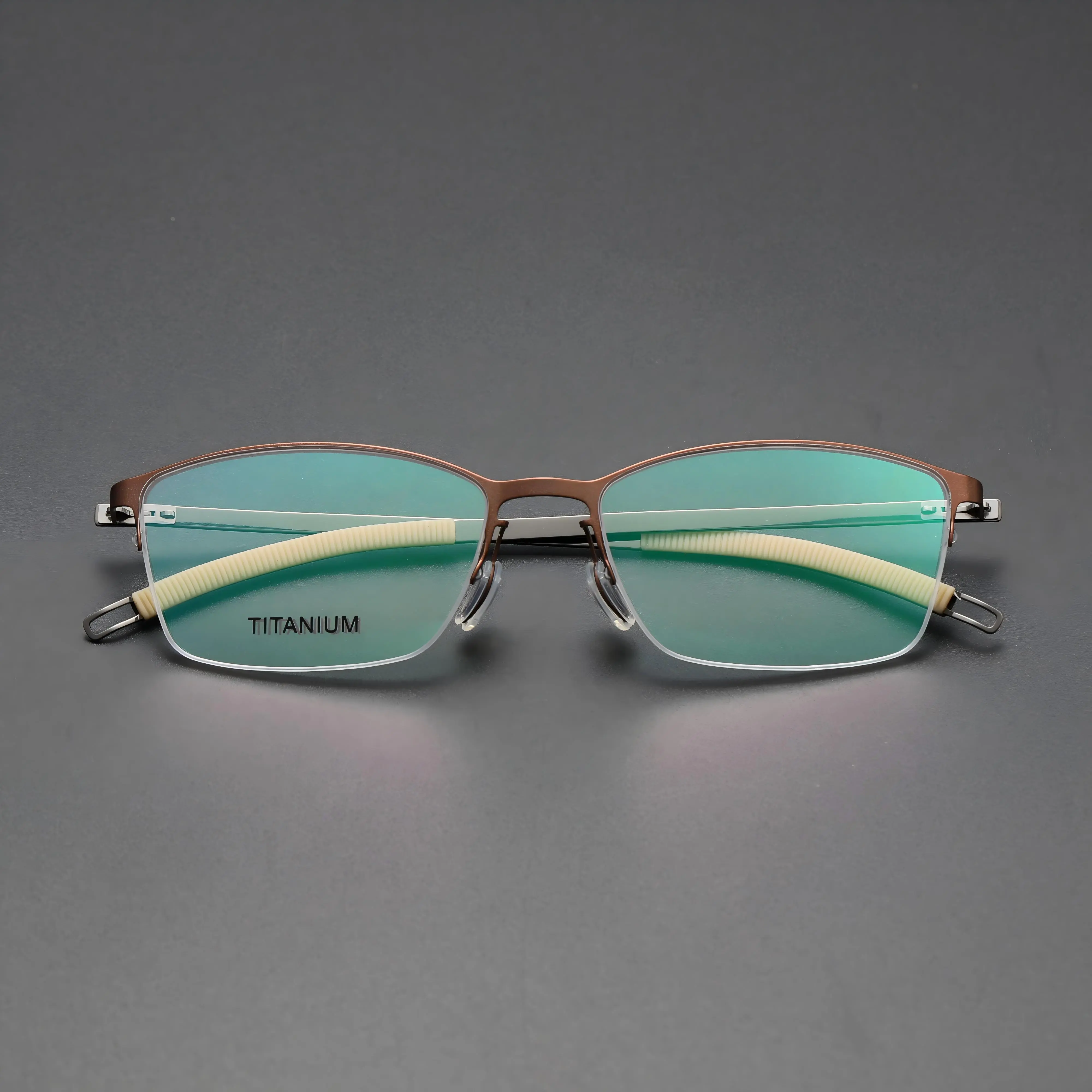 OEM Wholesale High Quality Semi-Rim Titanium Eyeglass Frames from China Suppliers - Custom OEM ODM Factory Manufacturer, Supplier