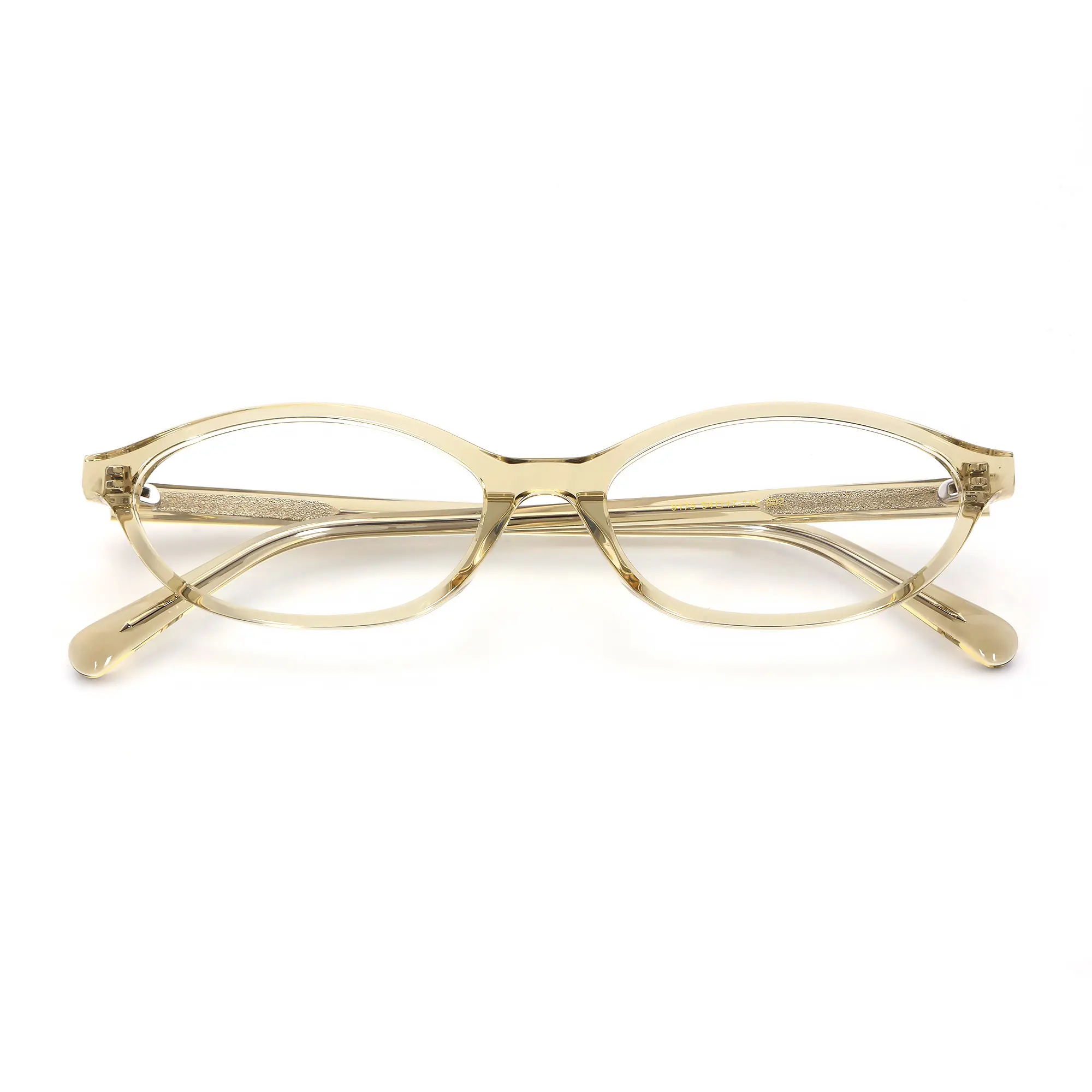 High-Quality Narrow Oval Amber Acetate Optical Frames Wholesale | China Suppliers & Private Label Factory Manufacturer, Factory