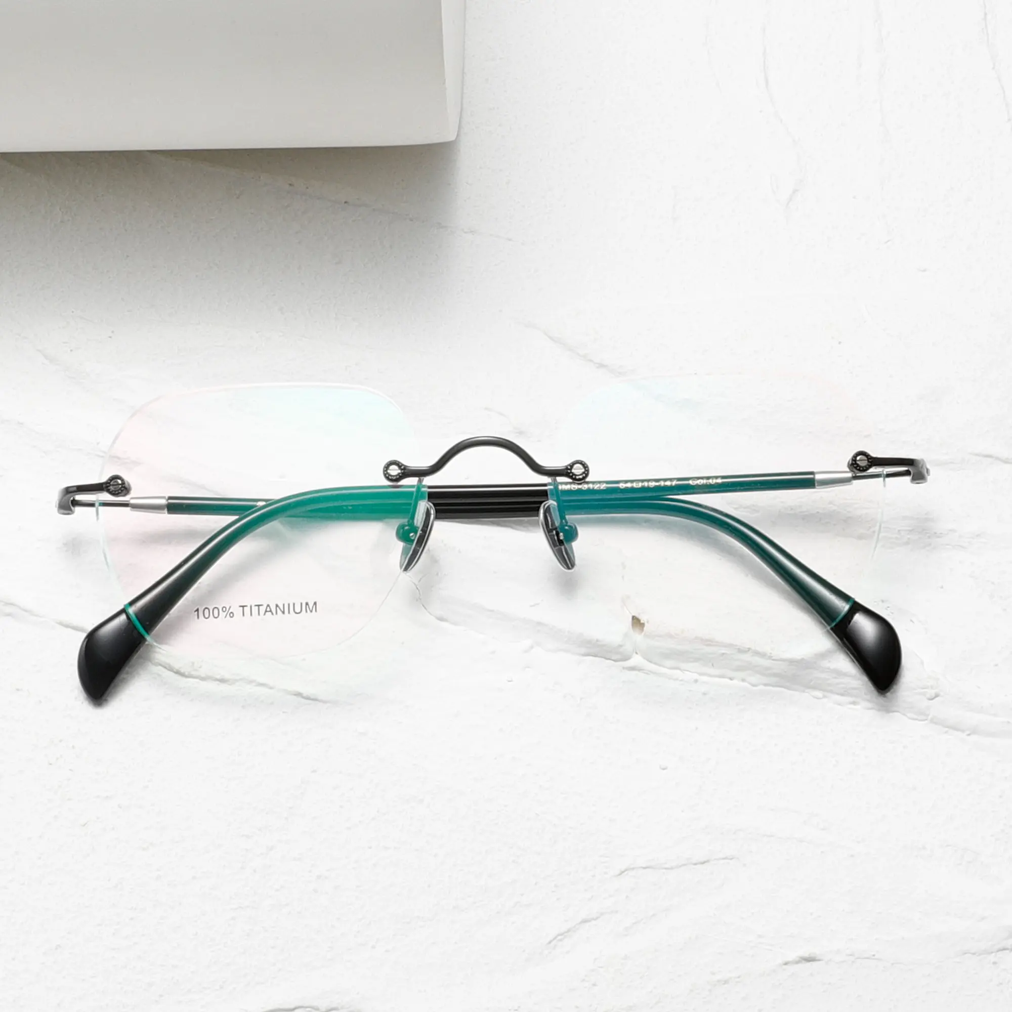 ODM Wholesale 100% Pure Titanium Rimless Eyeglass Frames | Luxury Unisex Optical Frames from China Suppliers and Factory Manufacturers, Factory