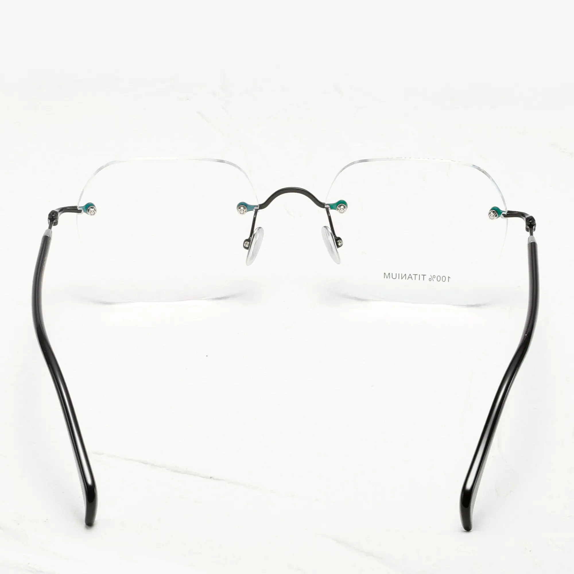 ODM Wholesale 100% Pure Titanium Rimless Eyeglass Frames | Luxury Unisex Optical Frames from China Suppliers and Factory Manufacturers, Factory