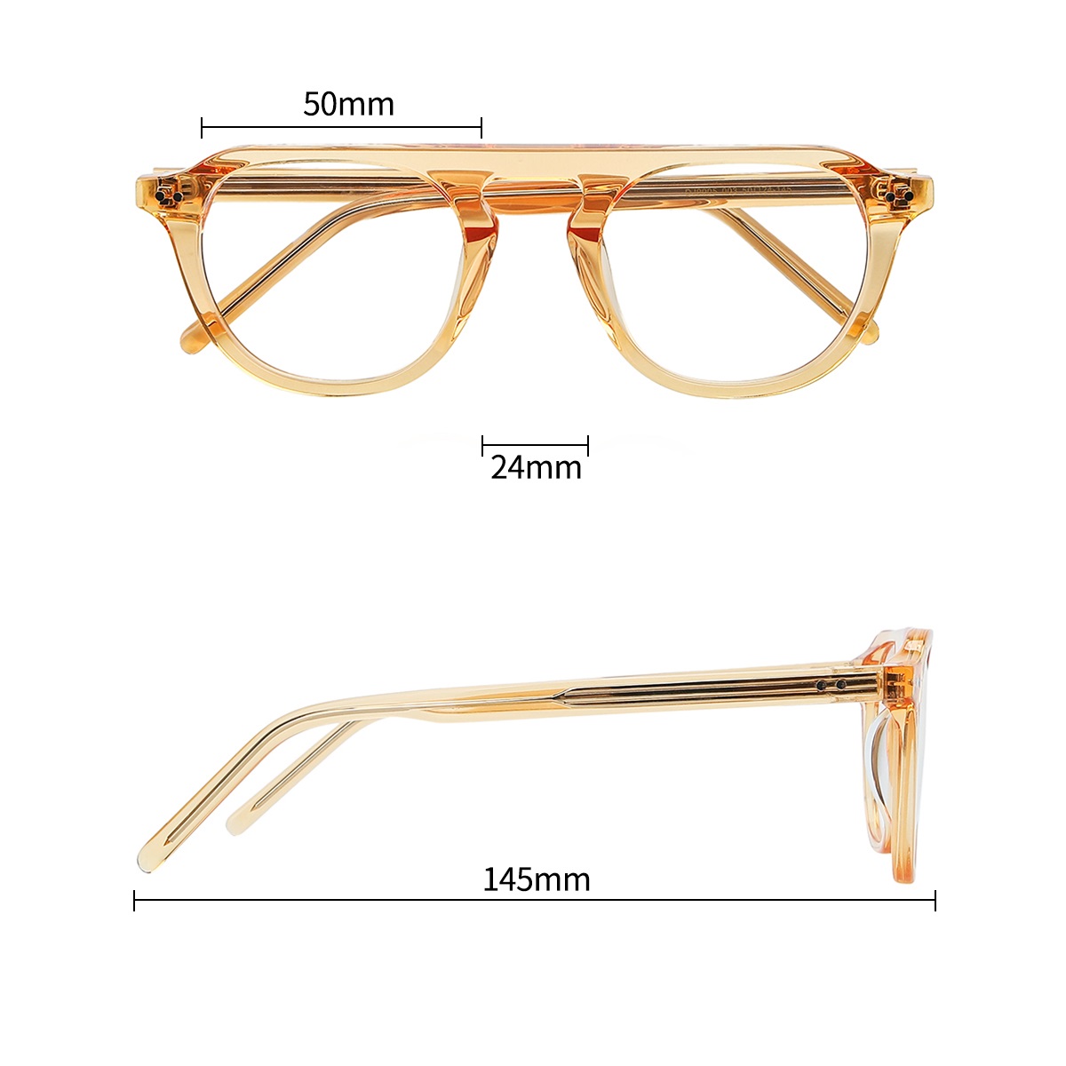 9005 Pilot Double Bridge Size Chart 50-24-145
