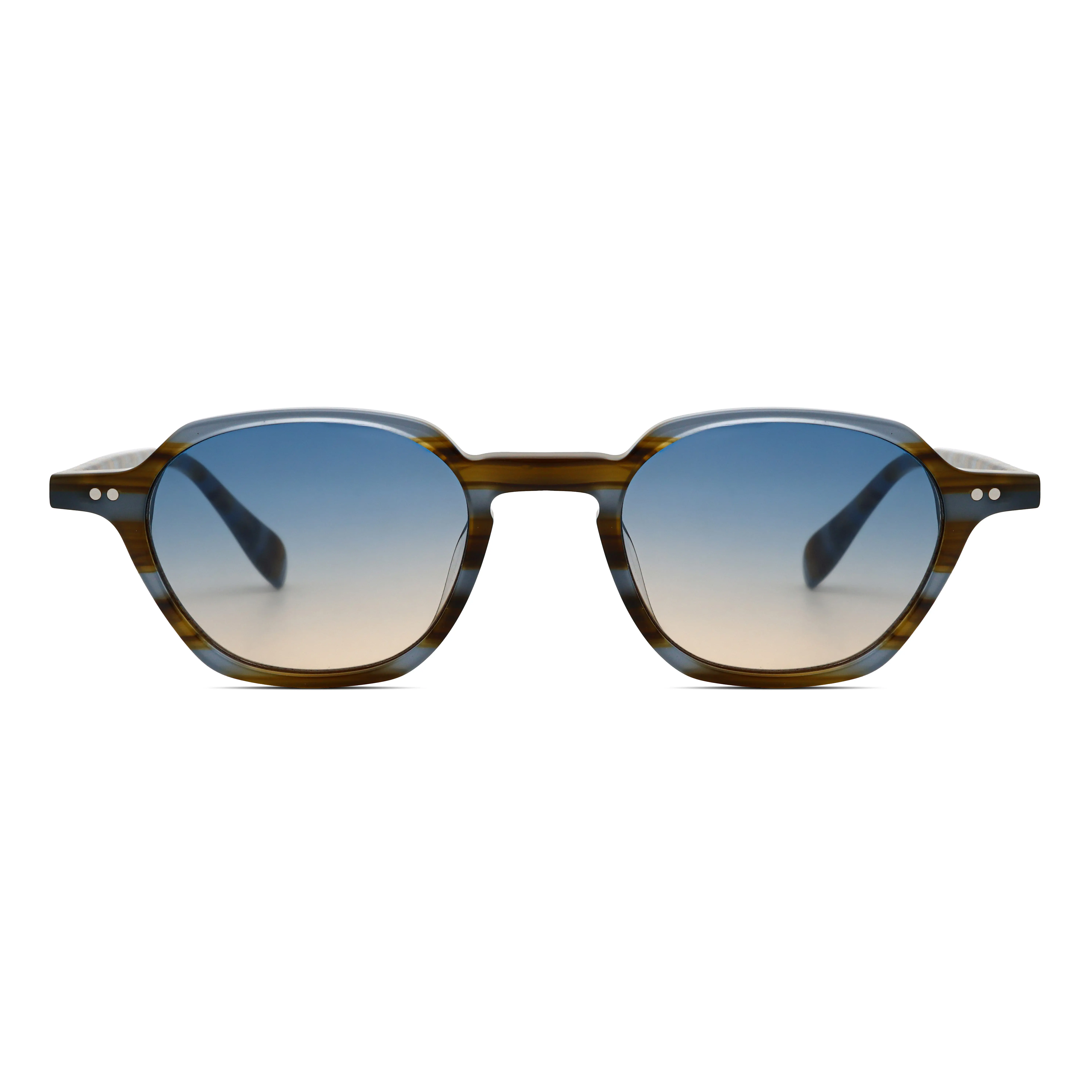 Custom Vintage Irregular Round Frame Luxury Sunglasses from China Suppliers | High-Quality Factory Wholesale for Boutique Stores Manufacturers, Supplier