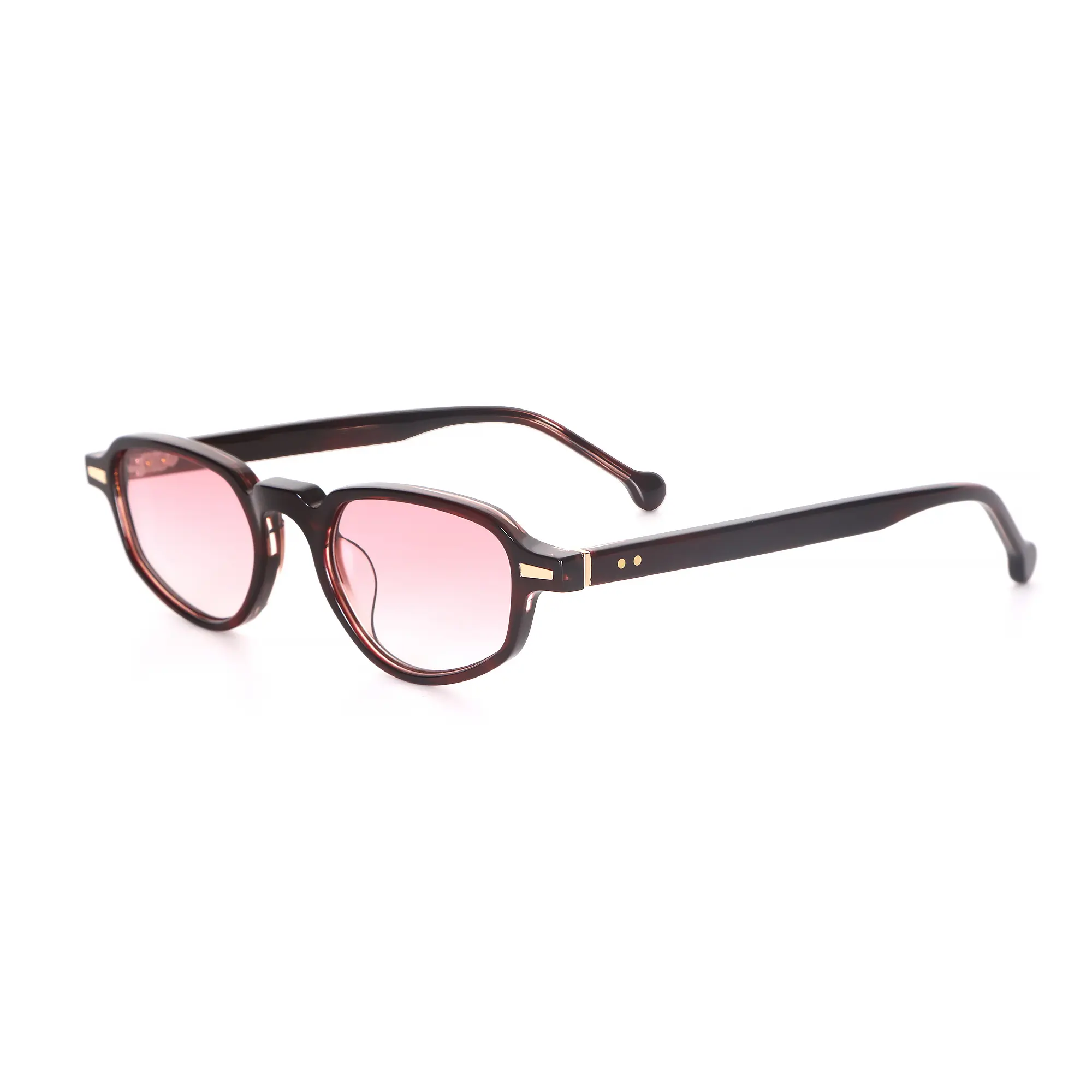 High-Quality Wholesale Polarized Sunglasses, Vintage Irregular Acetate Sunglasses, Unisex, Customizable Lens, Fashion Sunglasses, OEM ODM Supplier, Suppliers
