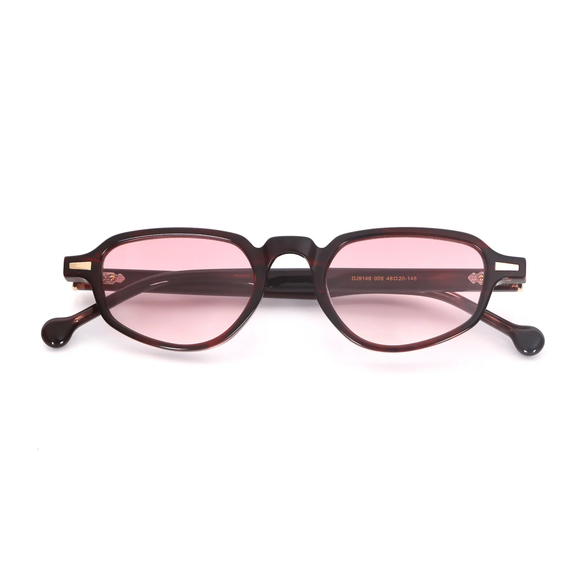High-Quality Wholesale Polarized Sunglasses, Vintage Irregular Acetate Sunglasses, Unisex, Customizable Lens, Fashion Sunglasses, OEM ODM Supplier, Suppliers