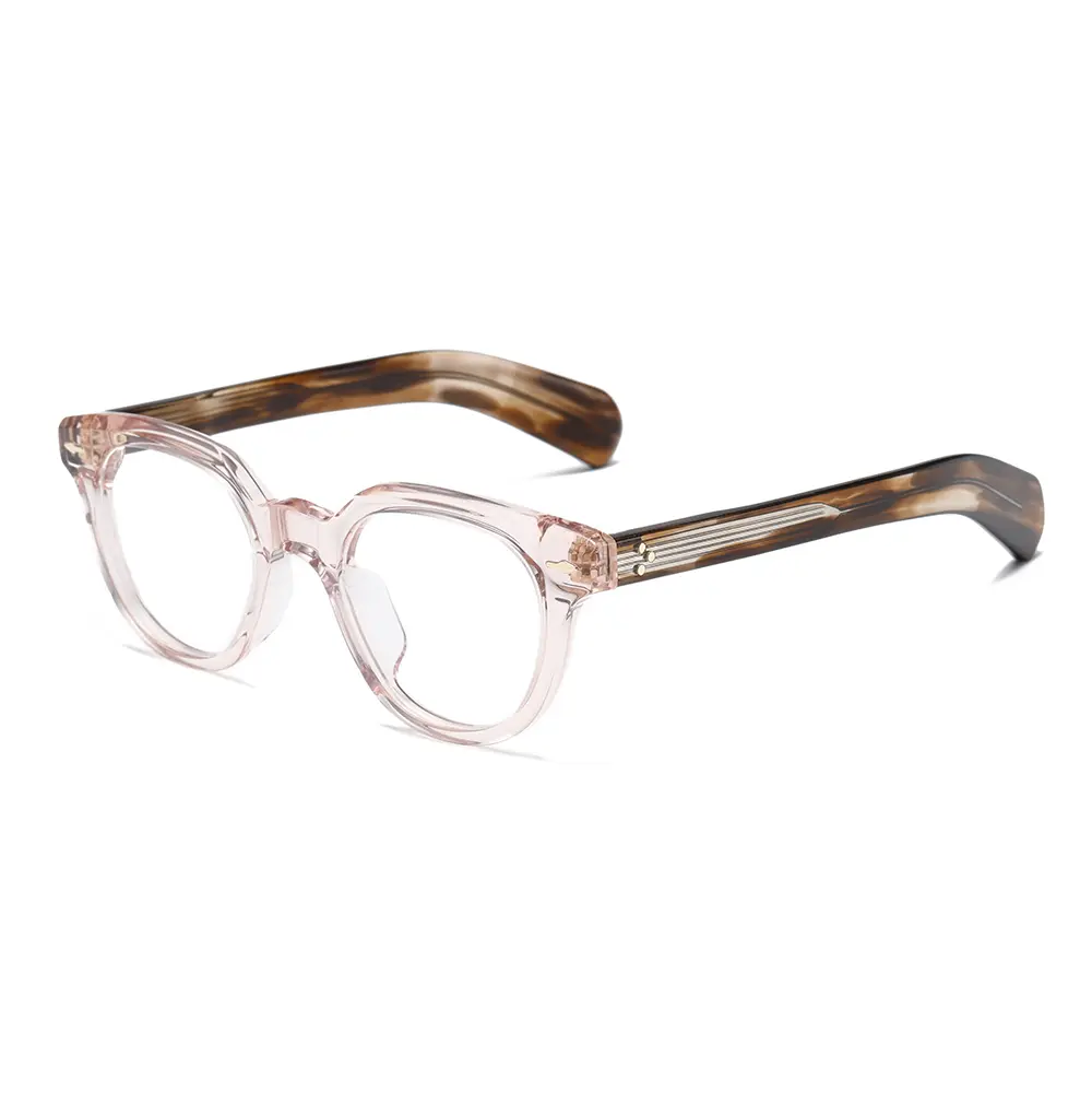 High-Quality Retro Thick-Rimmed Acetate Eyeglasses Frames for Men | Classic Black Optical Frames Suppliers, Products