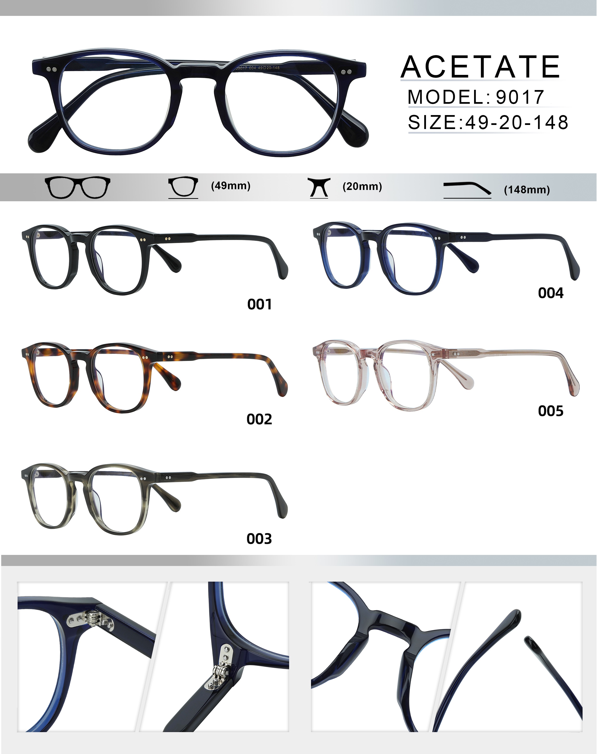 Acetate Optical Frames Catalog