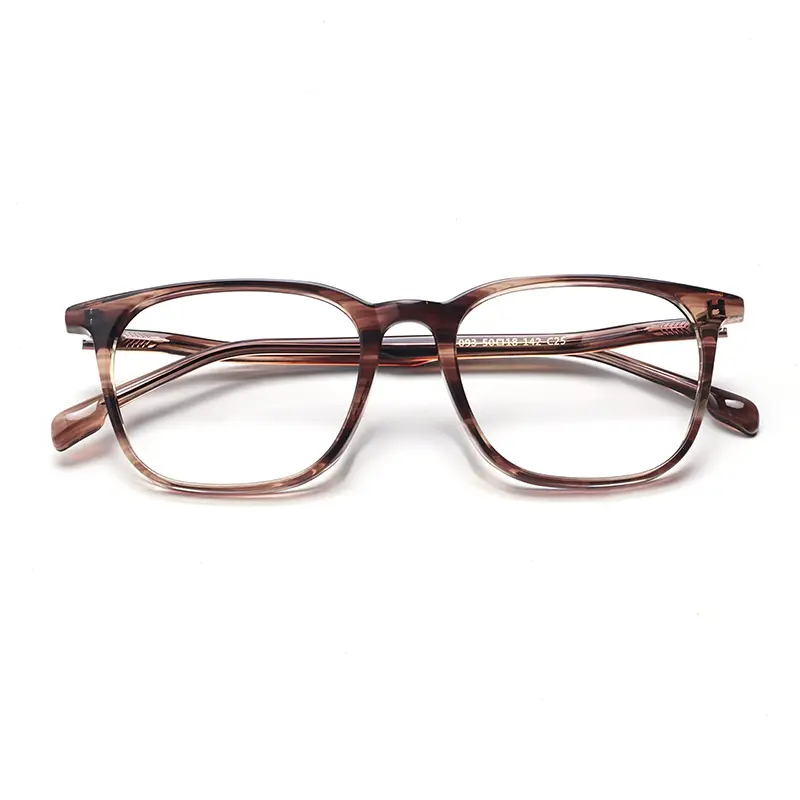 Wholesale Premium Black Acetate Square Eyeglasses Frames for Men - Lightweight Comfort from China Suppliers & Factory Manufacturer, Factories