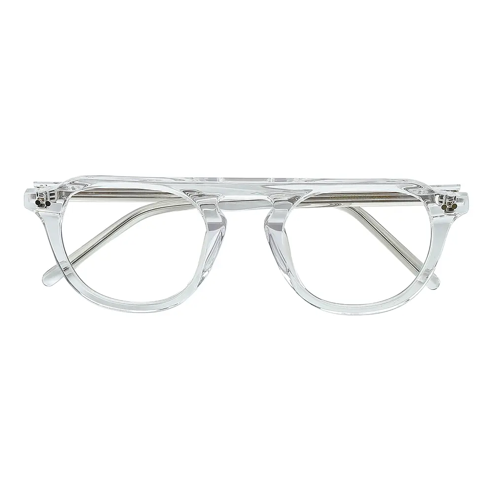 CE Certification High-Quality Vintage Round Acetate Eyeglasses Frames for Men by China Factory Suppliers - OEM/ODM Available Manufacturer, Factories