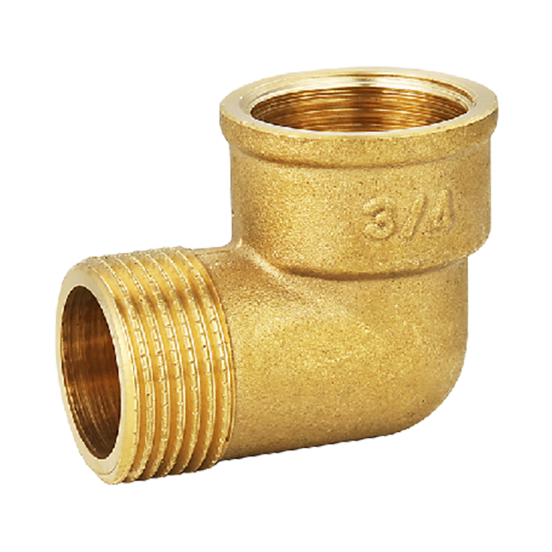 ODM Brass Threaded Pipe Elbow Fitting for Water Supply Plumbing Products, Service