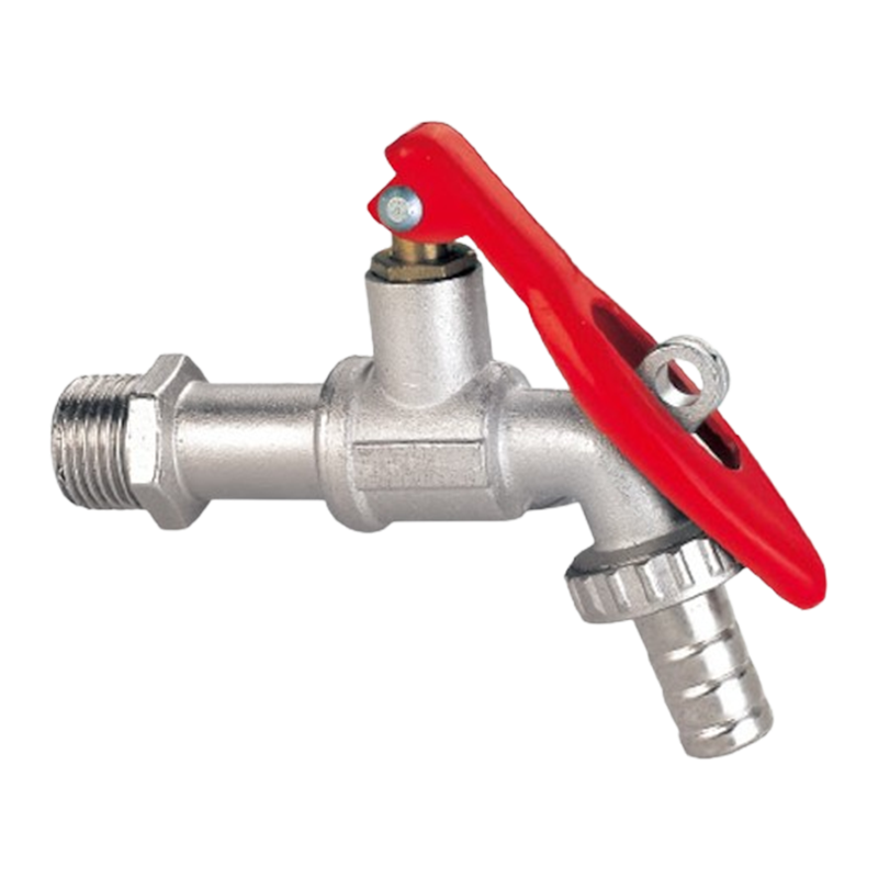 Cheap Anti-Theft Electroplated Brass Faucet Male with Lock Sanitary Ball Valve Manufacturer, Products
