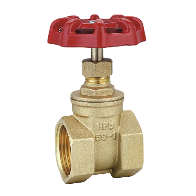 Female Thread Gate Valve made of Forged Brass