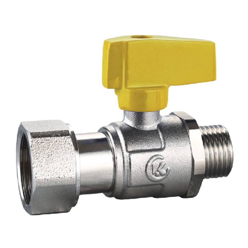 Buy Gas Valve Manufacturer Brass Gas Ball Valves with Yellow Handle Manufacturer, Pricelist