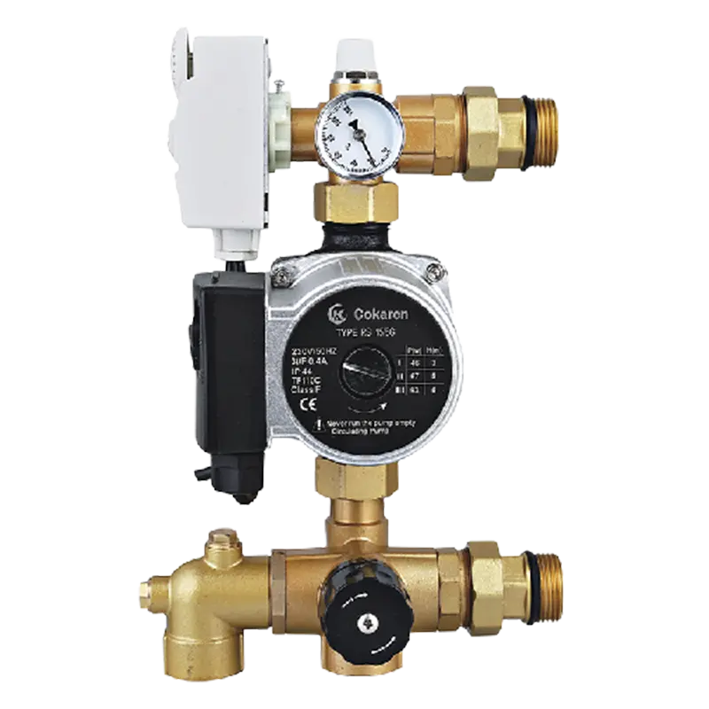 Underfloor Radiant Heating Mixing Pump Stations