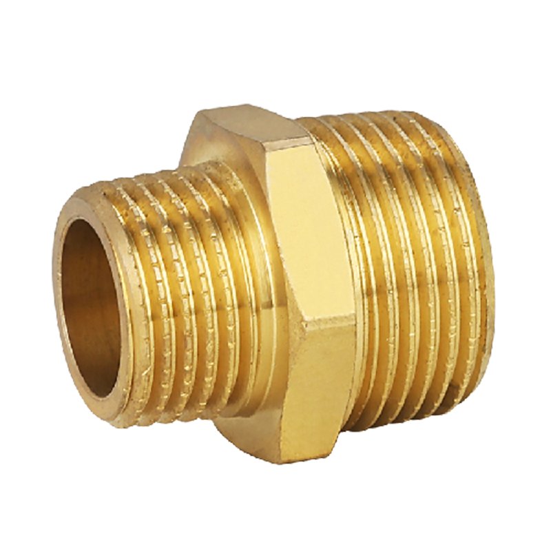 China Brass Reduce Nipple Brass Plumbing Threaded Fittings Factory, Company