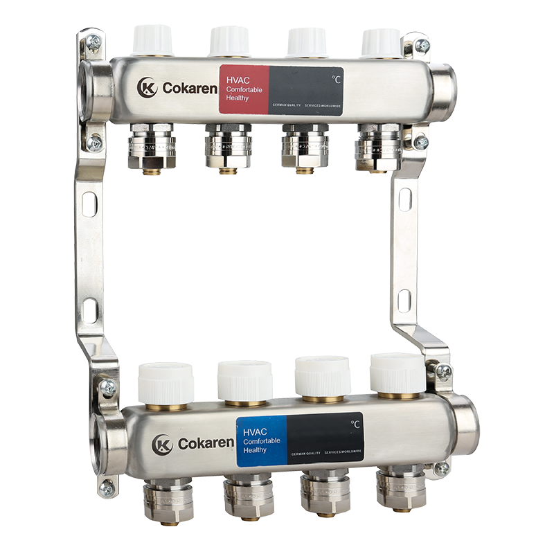 CE Certification Stainless Steel Underfloor Water Radiant Heating Manifold Manufacturers, Pricelist