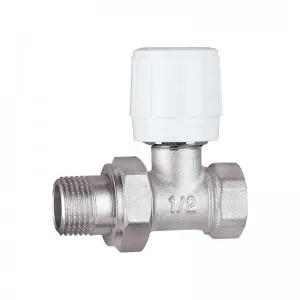 Manual Radiator Temperature Control Valve for Hydronic Loops
