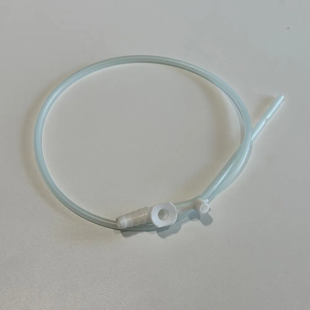 Catéter de succión de silicona de grado médico de un solo uso con diseño ultra suave y flexible