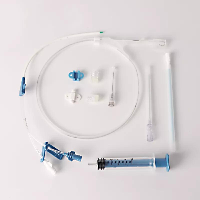 Guía de Alambre de Acero Inoxidable para Catéter Venoso Central de Lumen Quirúrgico Simple Doble Triple Cuádruple