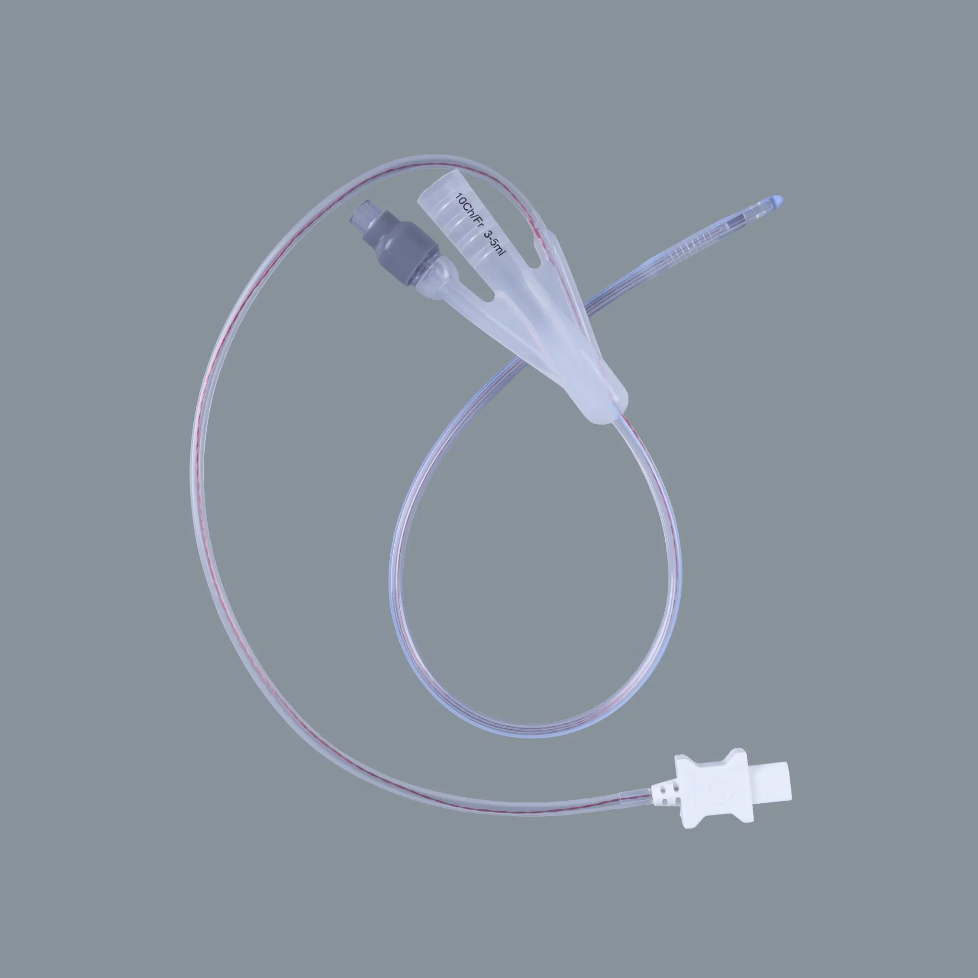 Catéter de Foley de silicona con sensor de temperatura para niños