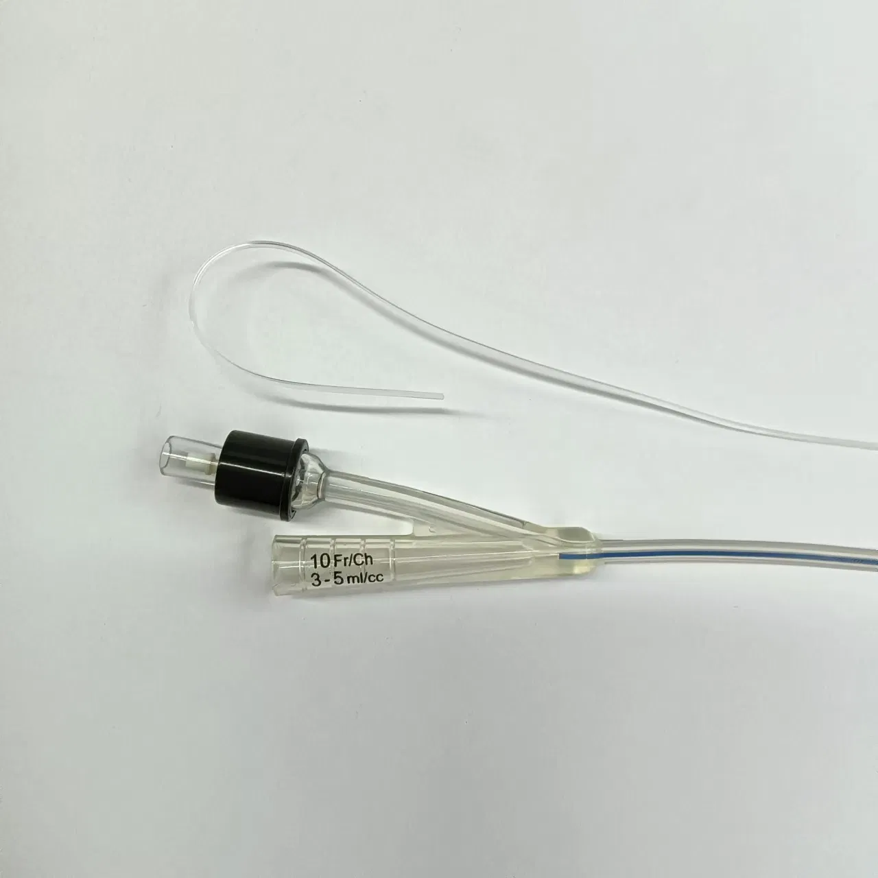 Catéter de Foley de silicona desechable estéril con sonda de sensor de temperatura