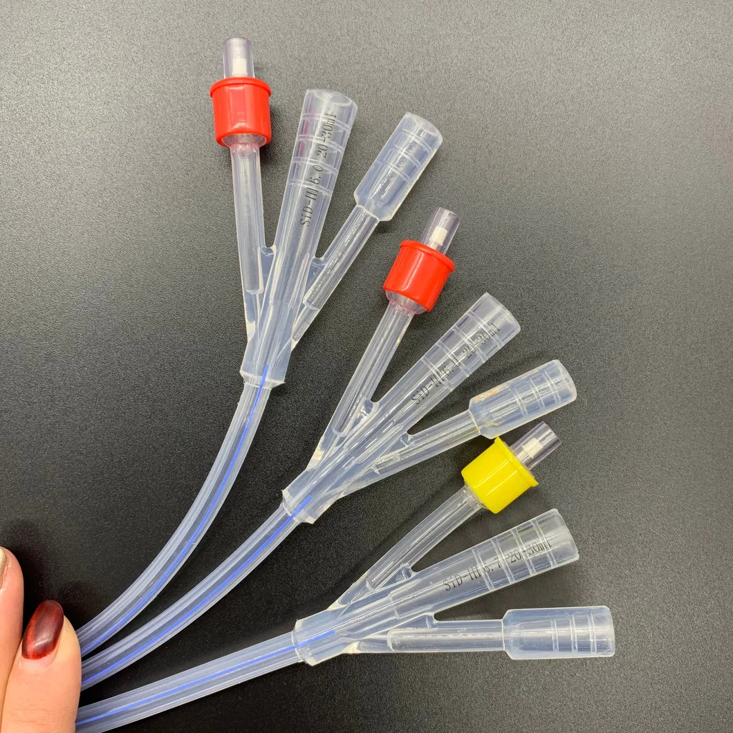 Catéter Foley de silicona completa 100%