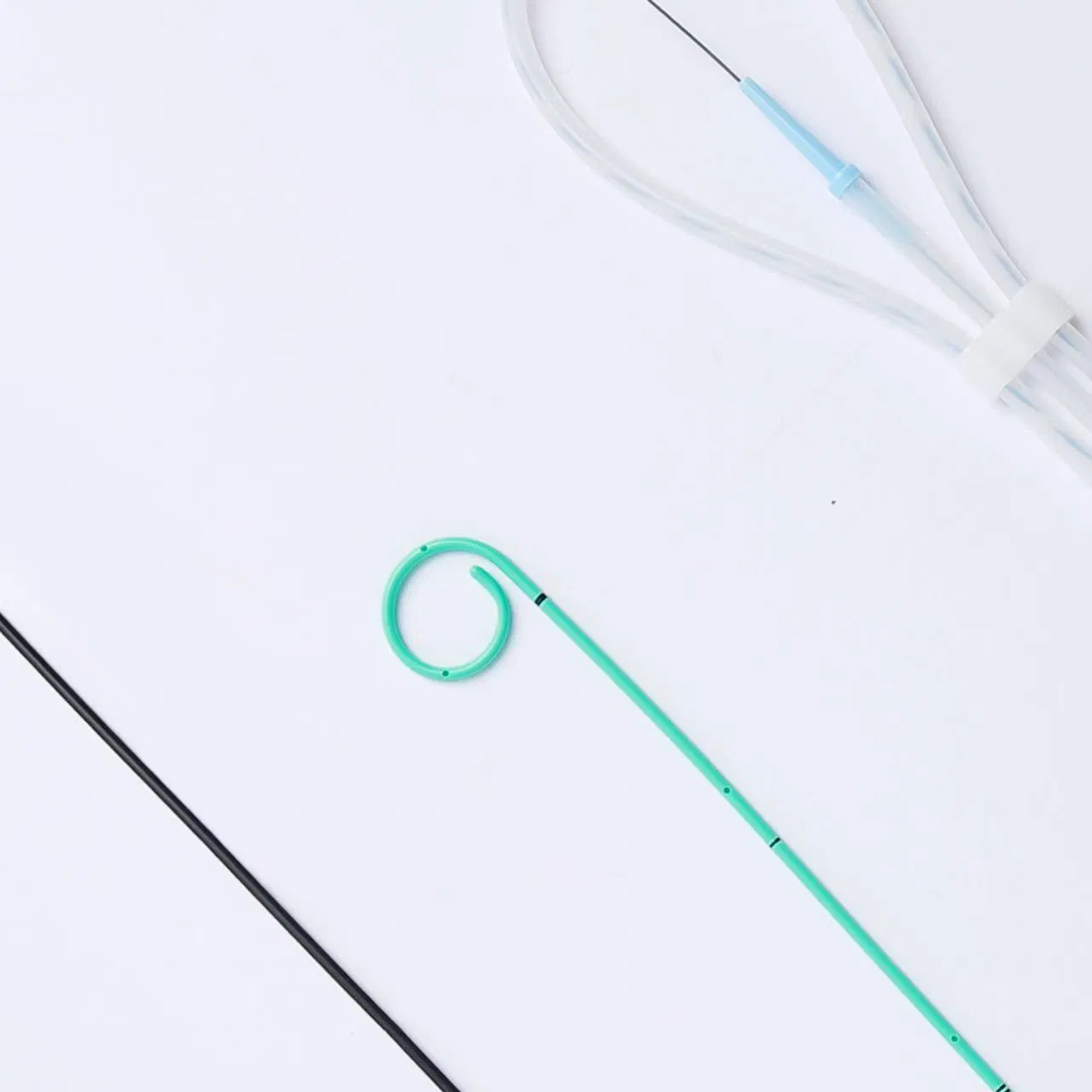Tubo Pigtail Abierto Jj Desechable 8fr Cirugía Urinaria Stent Ureteral Cirugía Urológica