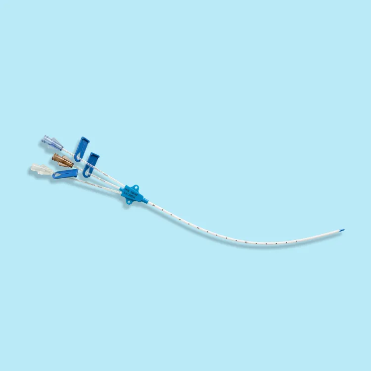 Catéter venoso central médico desechable solo catéter
