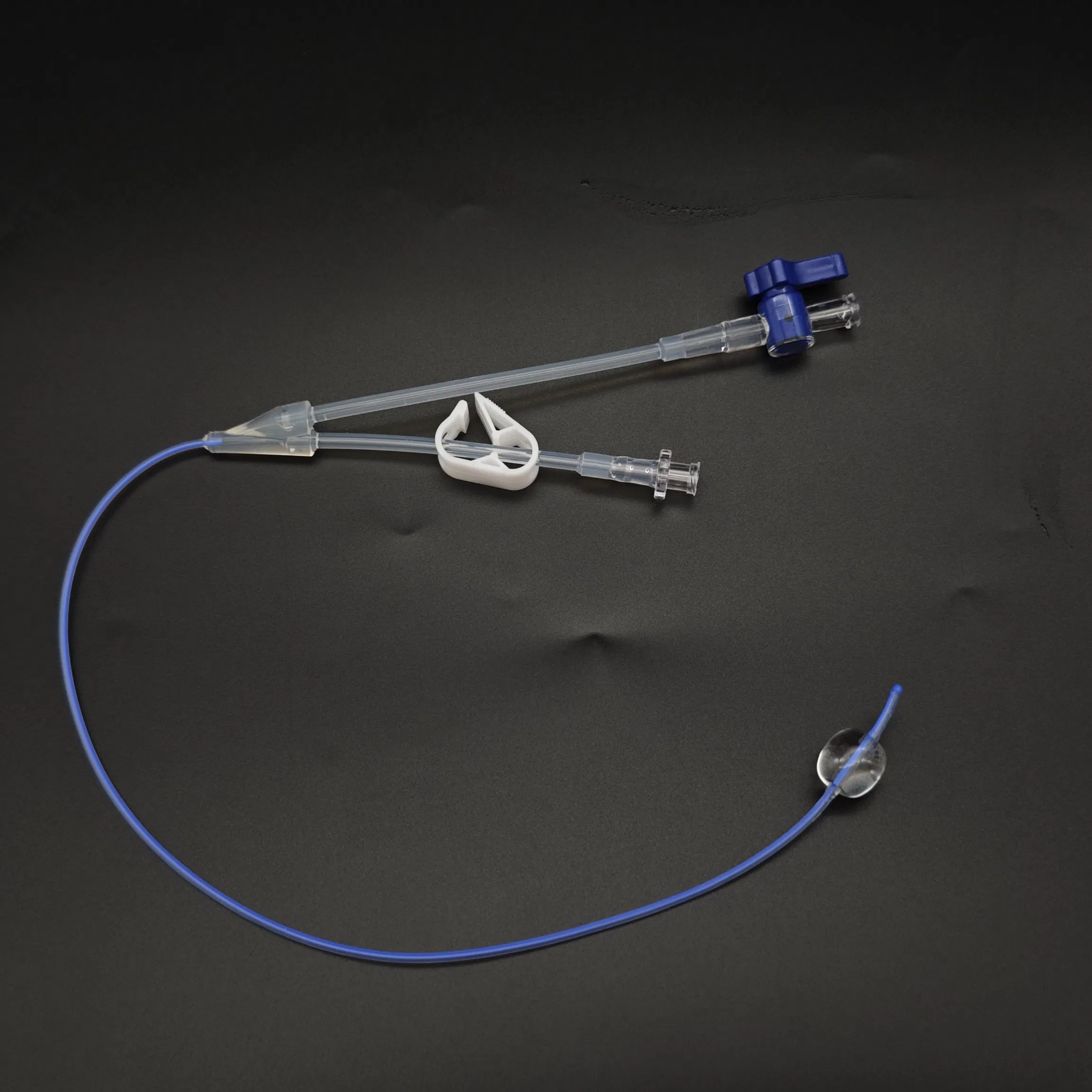 Catéter HSG médico con cable guía