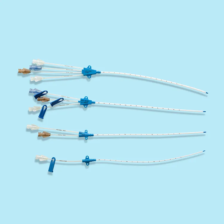 Catéter venoso central médico desechable solo catéter