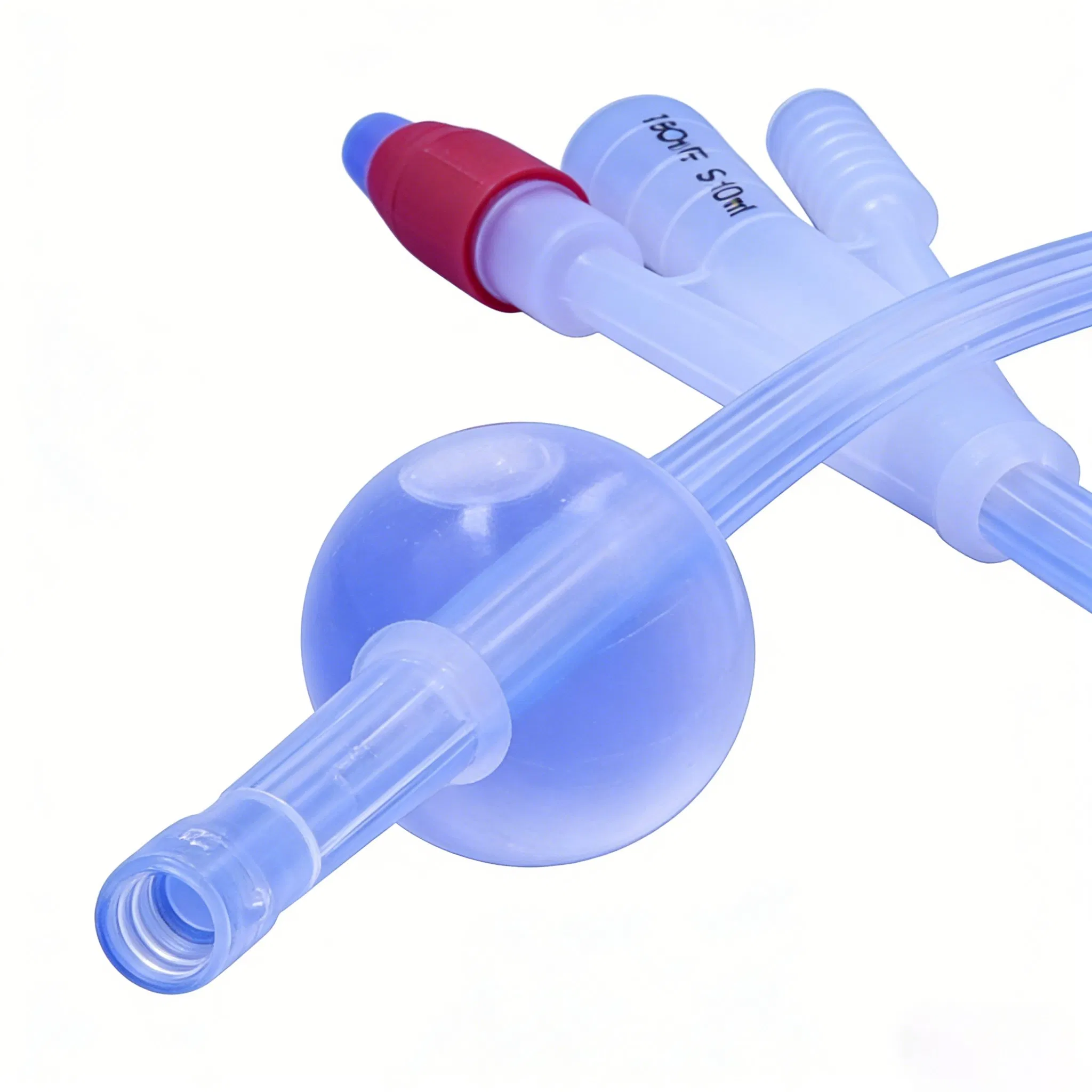 Catéter de Foley de grado hospitalario, catéter uretral estéril y confiable 3 vía catéter de Foley para drenaje urinario
