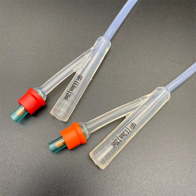 Catéter Foley de Silicona Detalle 2