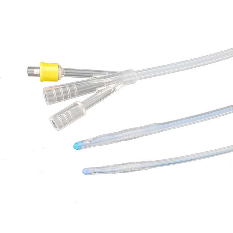 Catéter de Foley 100% Silicona/ Sonda Vesical Catéter de Foley Silicona