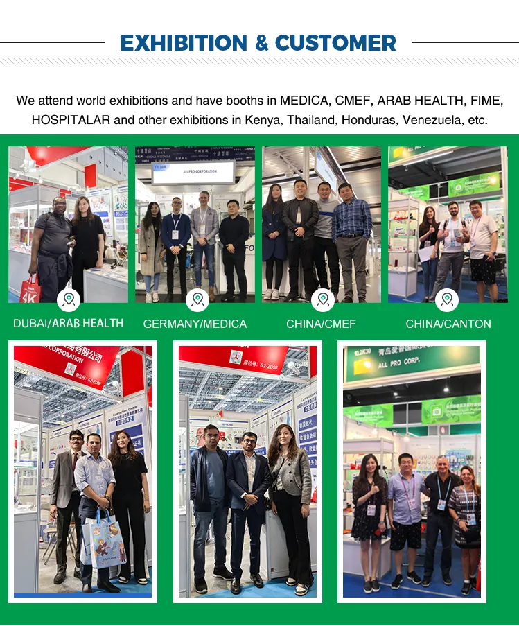 Exposiciones y clientes de dispositivos médicos