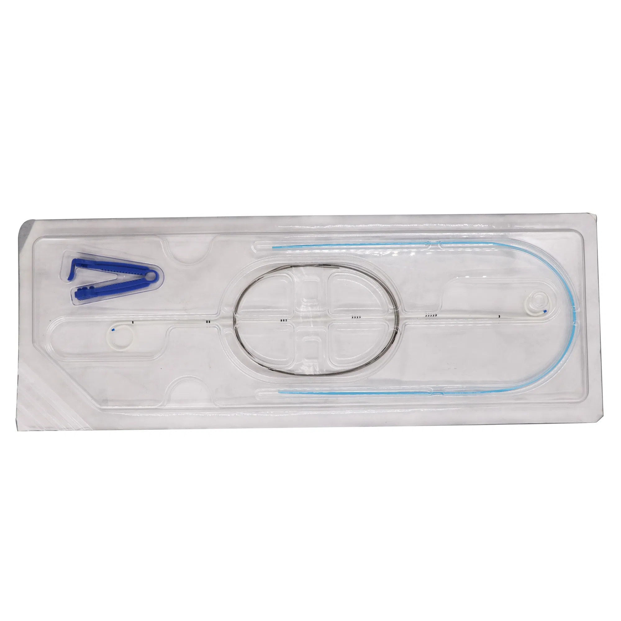 Juego de Doble J de Stent Ureteral Desechable con Pigtail y Catéter de Empuje para Cirugía Urológica